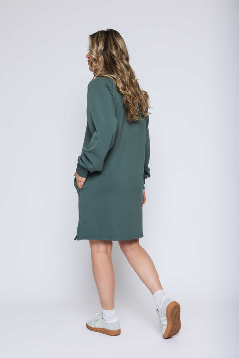 Nadia-Luxe Fleece Dress